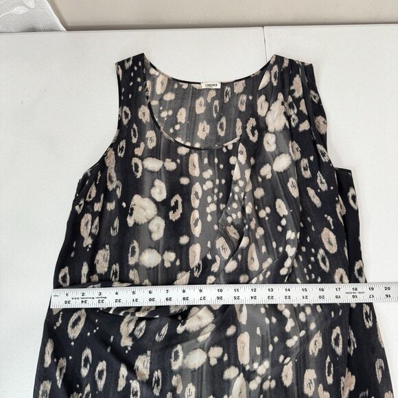 L'Agence Womens Dress 8 Gray Silk Wrap Slip Drape Cocktail Y2K 90s Dark Feminine - Picture 4 of 12